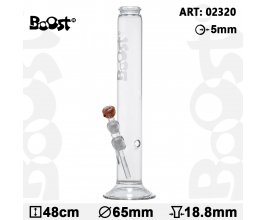 Skleněný bong Boost Cane, 48cm, 18,8mm