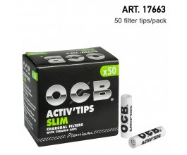Filtry OCB Active tips 7mm, 50ks v balení