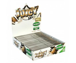 Papírky JUICY JAY'S King Size, Kokos, 32ks v balení | box 24ks