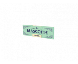 Papírky Mascotte Special, krátké, silnější, bílé, 50ks v balení