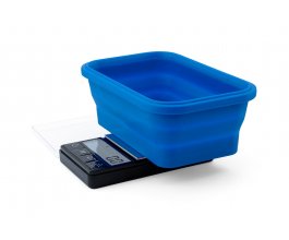 Váha On Balance Blue Collapsible Silicone Bowl Scale 1000g/0,1g