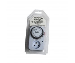 SunPro Timer - mechanické spínací hodiny do zásuvky