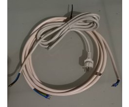 Kabel se zástrčkou do sítě 3m, 3 žílný + kabel 3 žilný 5m , doprodej