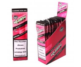Kush Herbal Hemp Blunt Wraps Ultra Pink, 2ks v balení | box 25ks
