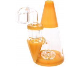 Skleněný bong Heatex Glass Minimalist Yellow Jade 5"