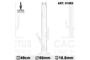 Skleněný bong Cactus 49cm, průměr 50mm