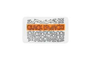 Podnos na rolování Keith Haring Tray - Crack is Wack