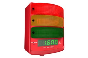 CO2 Alarm Station audiovizuální senzor plus LED