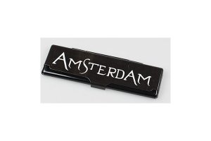 Obal na King size papírky Amsterdam černý