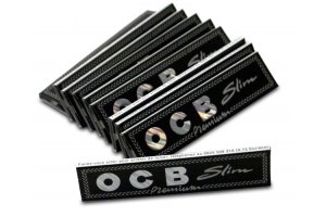 Papírky OCB Black King Size SLIM, 32ks v balení