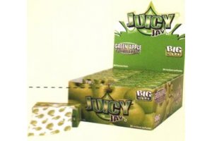Papírky Juicy Jay's Rolls, Jablko, 5m v balení | box 24ks