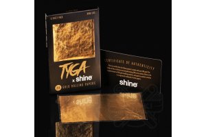 Shine 24K 6 Sheet TYGA Pack -6x King size zlatý papírek