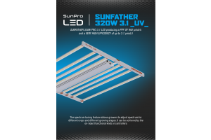 Sunpro SUNFATHER 320W -3.1 UV- LED PŘEDOBJEDNÁVKA