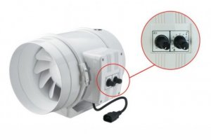 Ventilátor s termostatem Vents/Dalap 315 U-T, 1760/2350m3/h, ve slevě