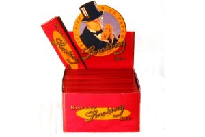 Papírky SMOKING RED King Size, 33ks v balení | box 50ks