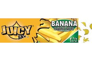Juicy Jay´s ochucené papírky Banán 32ks/bal.