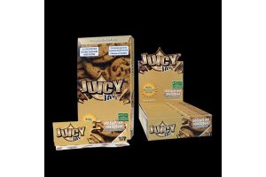 Juicy Jay's ochucené krátké papírky, Chocolate chip, box 24ks
