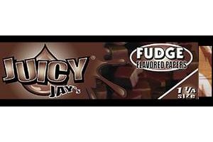 Juicy Jay's ochucené krátké papírky, Fudge, 32ks/bal.