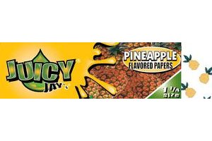 Juicy Jay's ochucené krátké papírky, Pineapple, 32ks/bal.