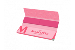 Set Mascotte Pink - KSS papírky a filtry, 34ks v balení, růžové